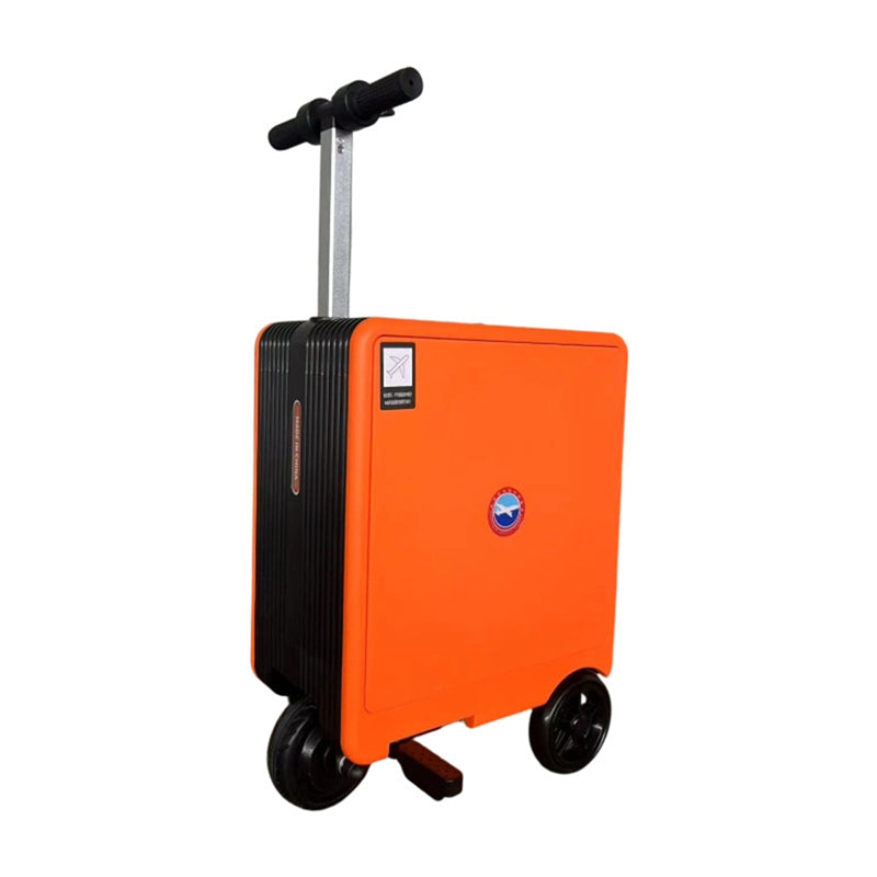 【DUDTN】Built-in capacity of 20 liters. Intelligent electric cycling suitcase can be used for human transportation, tie rod password case,                                               large capacity universal wheel business suitcase.
