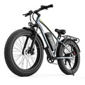 【DUDTN】 1500W Fat Tire Electric Bike, 48V 18.2AH Detachable Battery 50KM/H 26"×4.0 All Terrain E-Bike, Aluminum Frame Hydraulic Disc Brake Electric Mountain Bicycle