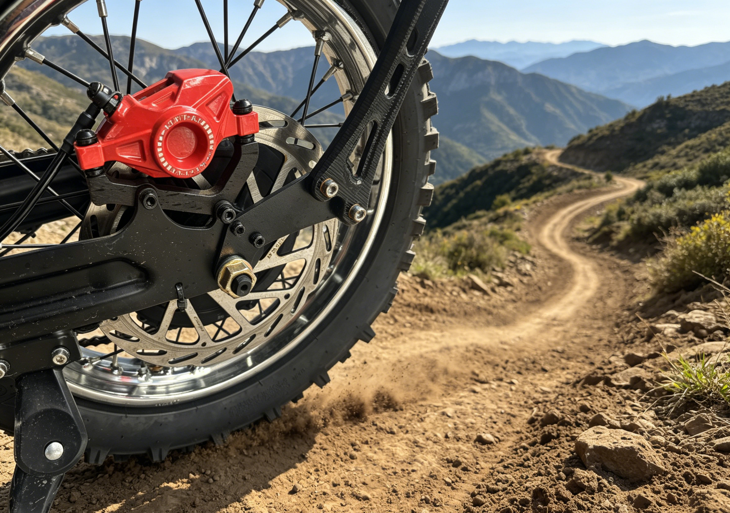 【DUDTN】Heavy Duty Off-Road Electric Motorcycle 52V 28Ah Off-Road Electric Dirt Bike, 70km/h Top Speed 60km Long Range Mountain E-Bike, Full Suspension Electric Motorcycle for Adults