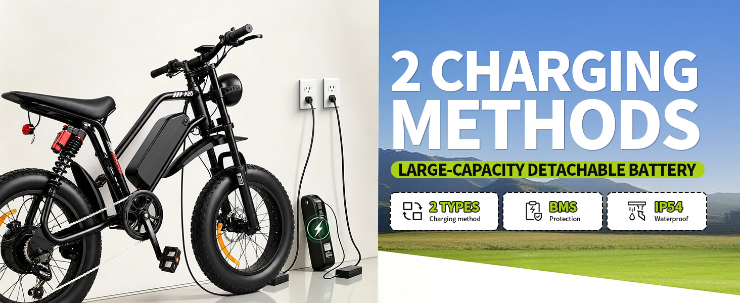 【DUDTN】1500W Peak Fat Tire Electric Bike, Fat-tired assist vehicle.48V 15AH Removable Battery E-Bike, 31MPH Full Suspension All-Terrain Electric Bicycle with Hydraulic Disc Brakes